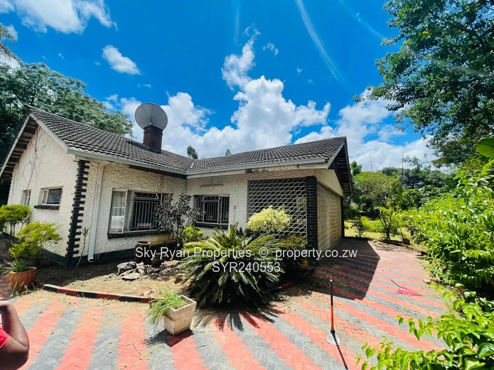 4-Bedroom House for Rent in Greendale, Harare