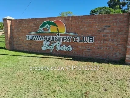 Ruwa Golf Estate  Residential  Stand 