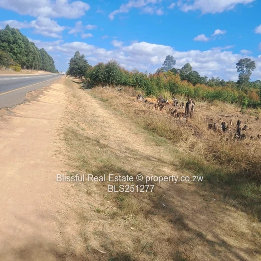 PRIME 2000m² SERVICE STATION STAND - HARARE-MUTARE Highway 