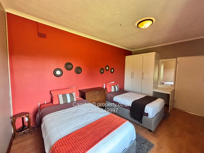 Mount Pleasant: Furnished 2-Bed cottage w/ Pool & Borehole