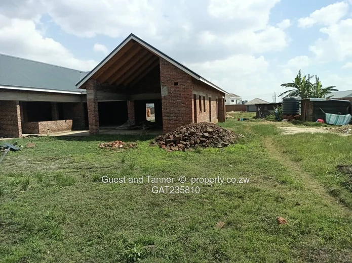 Incomplete 4-Bedroom House for Sale in Belvedere, Harare – Title Deeds Available