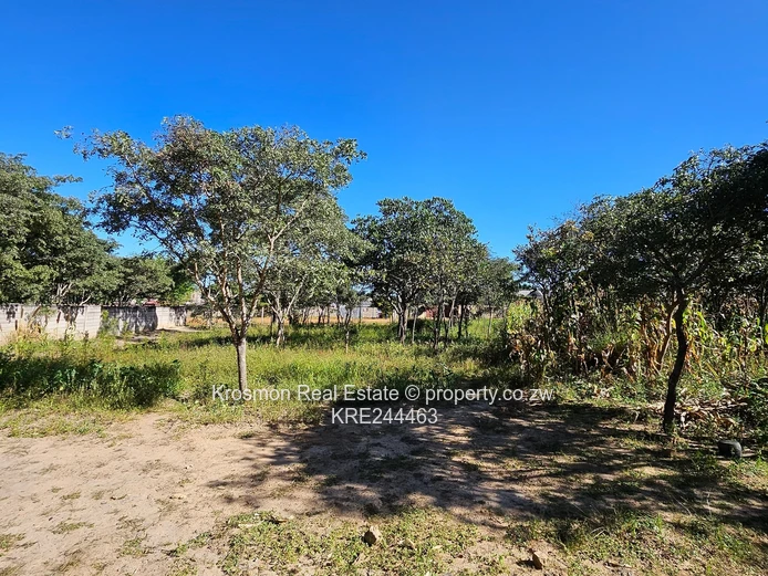 Marondera 2016m² Stand — Main Road Frontage & Subdivision Potential