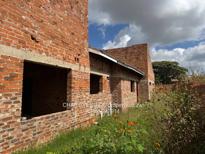 Zimre Park incomplete house with Title Deed for sale $75k 