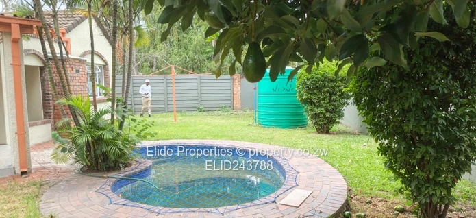 To let 3 Bedroomed Newlands Villa,  Harare.   (Sole Mandate)