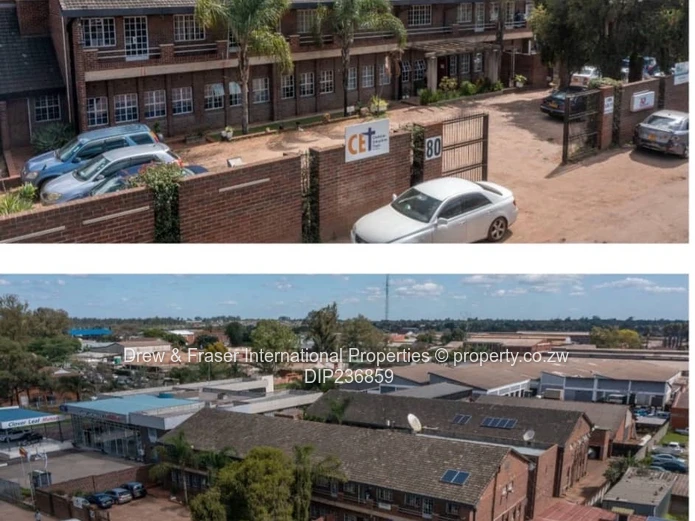 Msasa Office Complex and a warehouse -3050m² on 5000m² land 