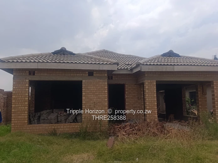 Kuwadzana 8 Unfinished 4-Bed Split-Level Home on Main Road, Kuwadzana