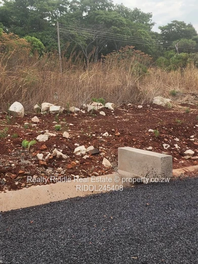 800m² Stand in Brookview - New Tarred Road & Drains