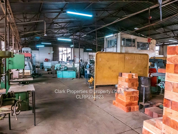 Multiple warehouses on a large piece of land 