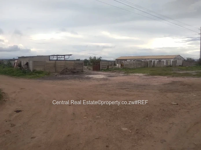 1500 sqm Mkoba Warehouse/Factory on Fenced Compound