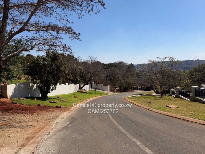 6005 sqm Stand, Borrowdale Brooke inside the boom gateTarred, Tree-Lined Main Road
