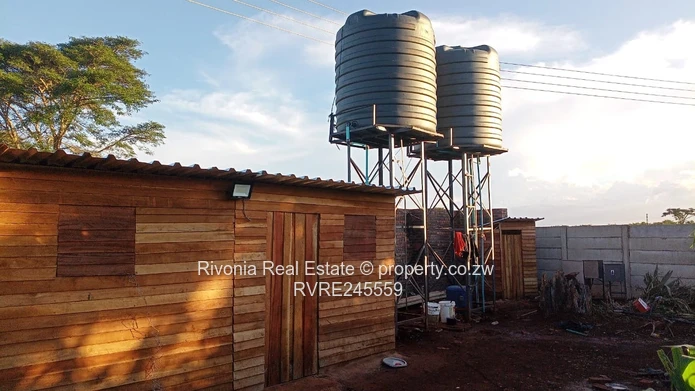 Fully serviced water , sewer ,electricity 