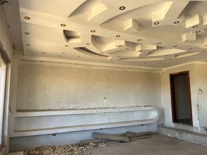 6-Bedroom Unfinished House in Charlotte Brooke, Harare North