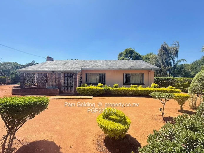 Matsheumhlope house with cottages currently used as Nust student accommodation.