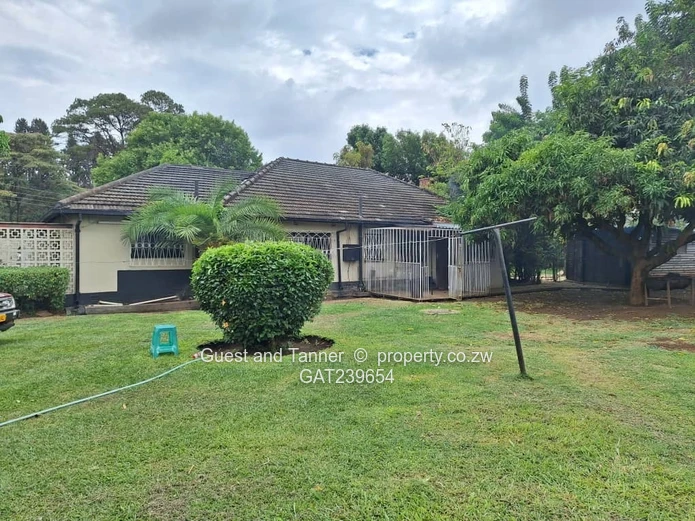 Marlborough House for Sale in Harare - 4 BR Home on 4000m2 Stand with Pool and Development Potential