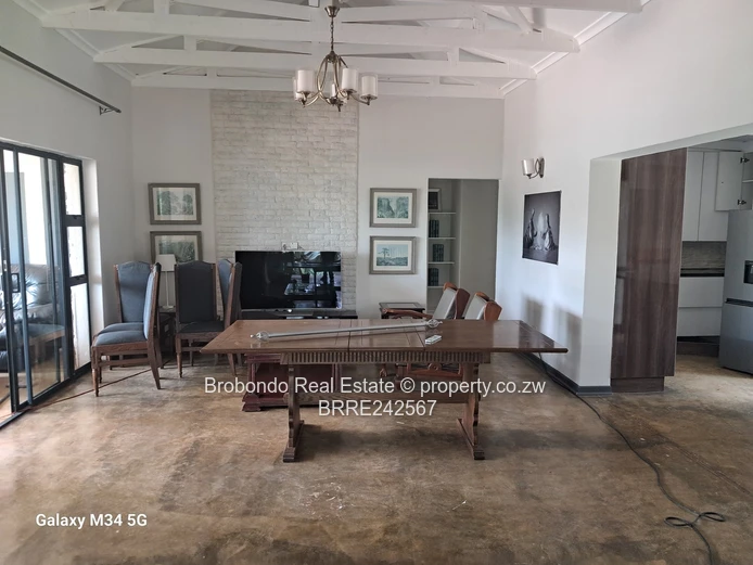 Borrowdale Fully furnished house for rental.