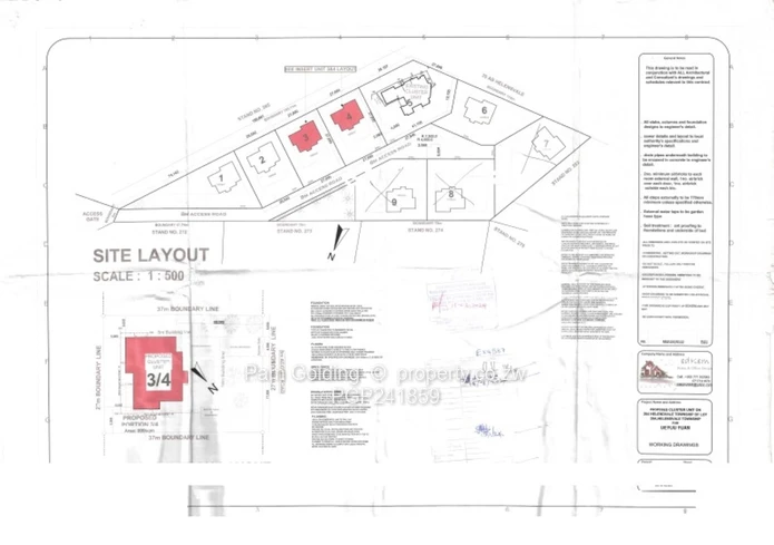 Partially Complete Executive Cluster Development for Sale
