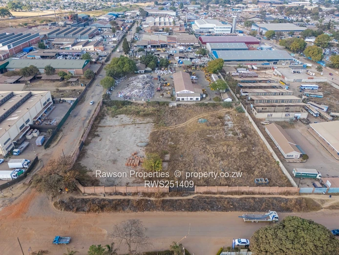 8109 m² Gated Ardbennie Industrial Site on Harare South Main Road