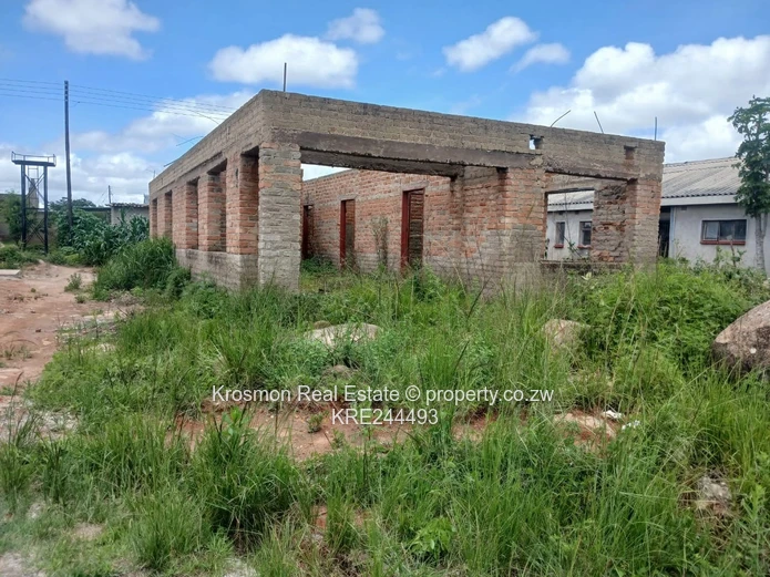 Marondera 4-Bed Brick Shell on 430 m2 - Sewer & ZESA