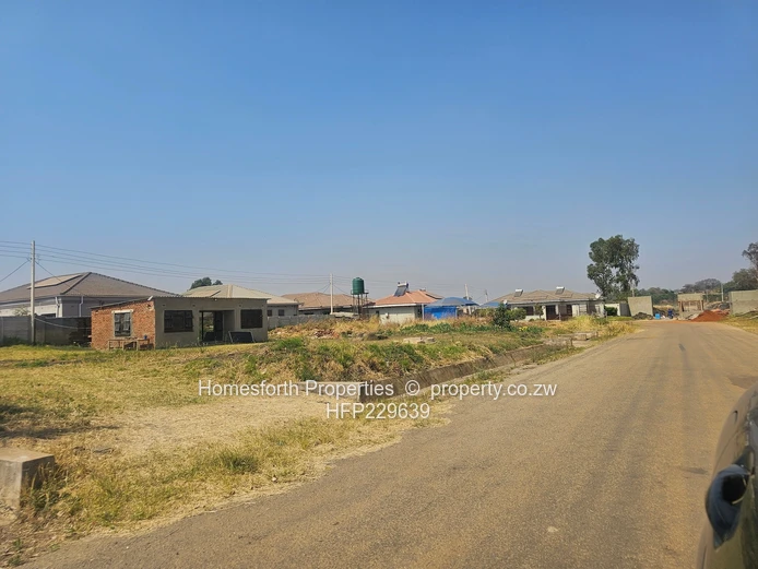 Kutandara estate vacant stand for sale