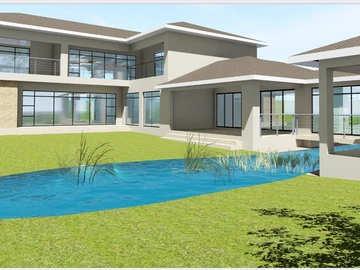 Luxury Incomplete House In An Estate For Sale!