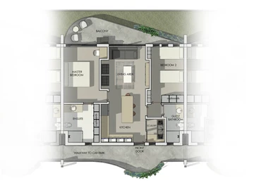 2 Bedroom Townhouse Complex