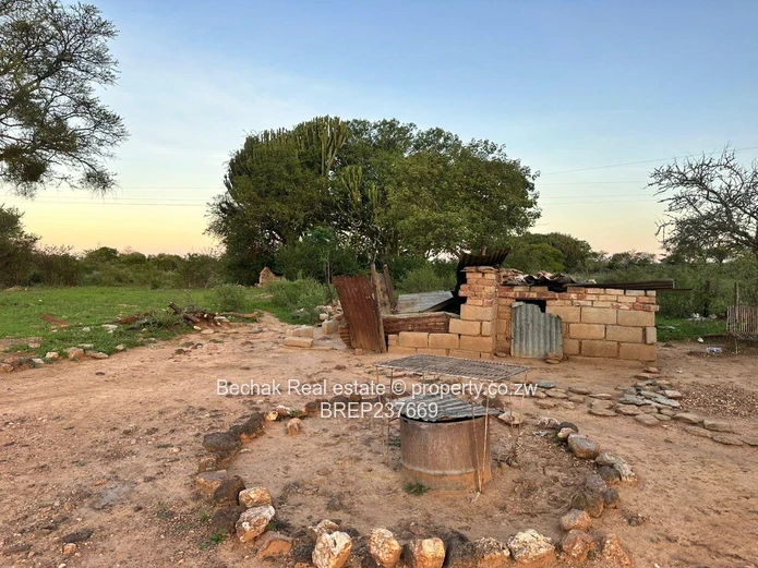 Tree-lined 3.2 Acre Arable Farm with Road Frontage — Bulawayo East