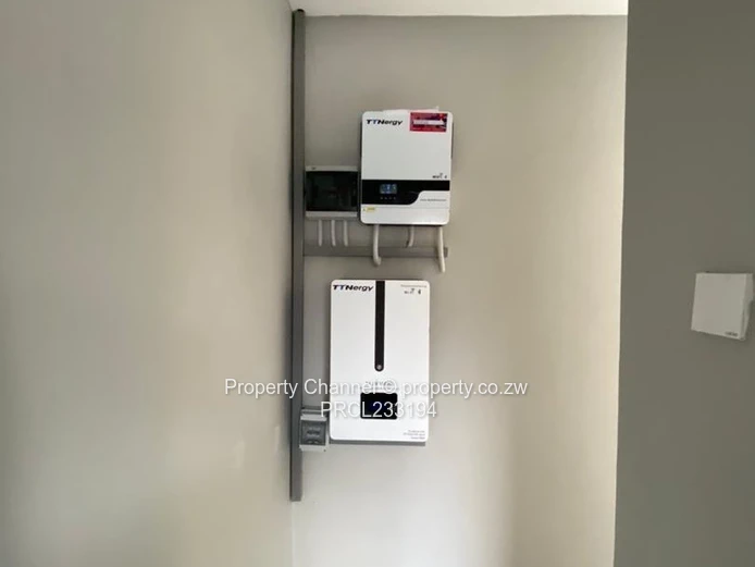 Modern 1-Bed Flat in Pomona, Harare North — Borehole