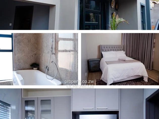 Furnished 3-Bed Modern Home with Balcony & Borehole in Highlands