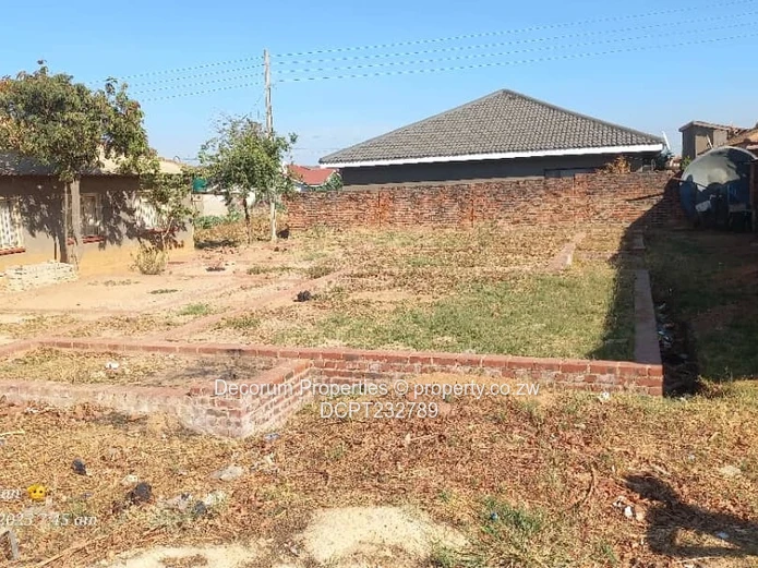 Spacious stand in Damafalls phase 1 Harare