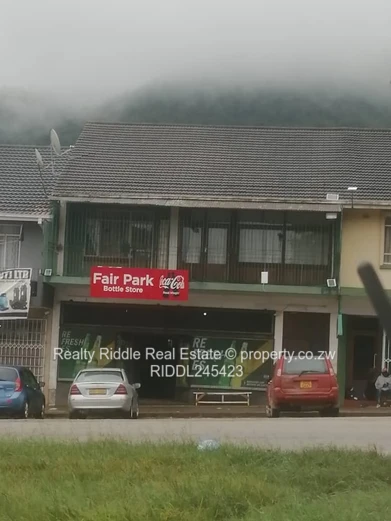 Mutare CBD Shop: 180sqm Retail with Borehole & Frontage