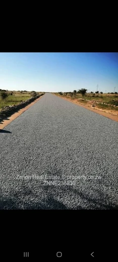 Stand in Clysdale park Gweru