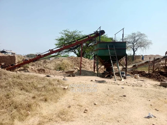 200ha Mazowe Industrial Land — Aggregate Plant, Secure & Subdividable