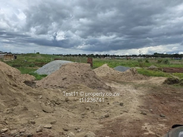 A good piece of land in a mordenly built up and upcoming suburb in Glaudina.