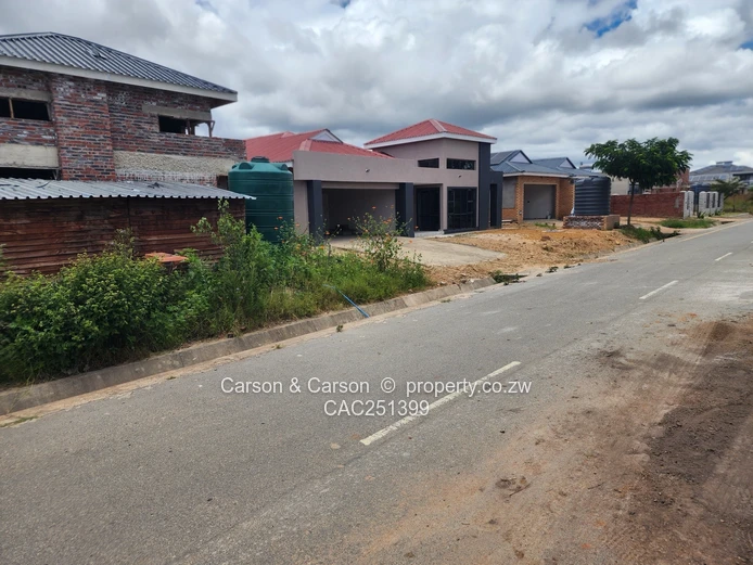Unfinished 4-Bed Home in Arlington, Harare South — Borehole