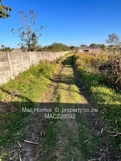 Waterfalls 3900sqm Residential/Commercial/Industrial Stand For Sale