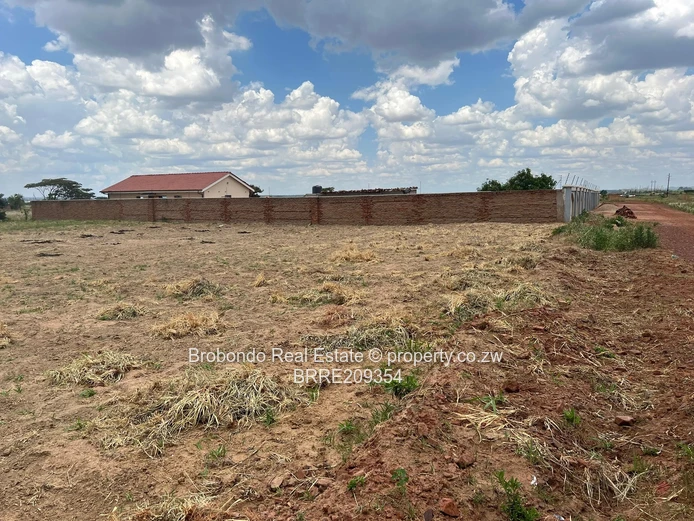 Norton Darwendale views vacant stand.  (Sole Mandate)