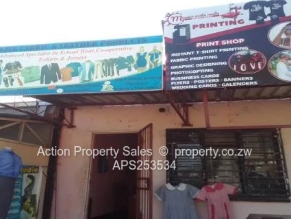 Five Shops For Sale In Chitungwiza! 