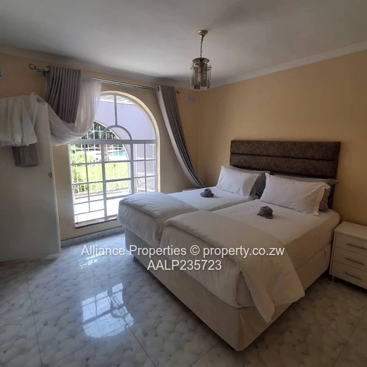 Fully Furnished 4-Bed Home with Triple Lounges, Solar & Borehole in Highlands