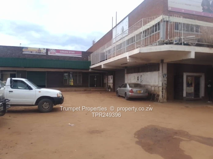 Double-Storey Brick Retail Block with Courtyard Parking — Warren Park (Sole Mandate)