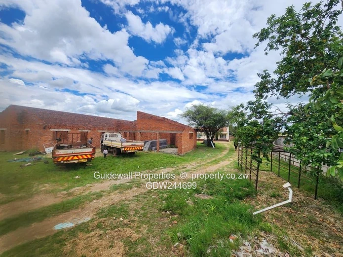Incomplete house at roof level for sale in New Marlborough with deeds