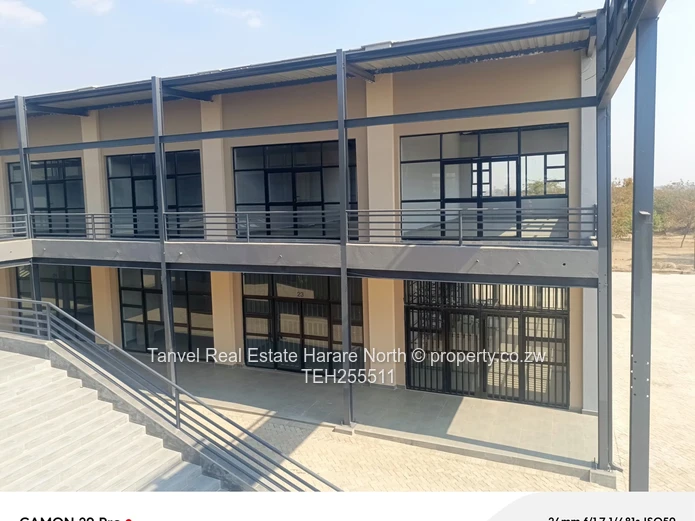 Available for letting in Southlea Park, close to the tollgate are shops ranging from $500usd  