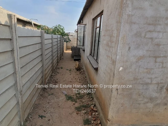 Budiriro Cabs House For Sale. 3 beds with bics (not complete). Toilet with shower. Skimmed inside