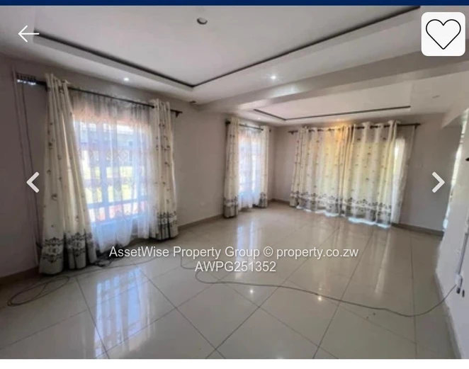 Arlington, Harare South: 4-Bed House with Borehole