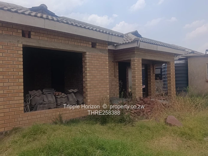 Kuwadzana 8 Unfinished 4-Bed Split-Level Home on Main Road, Kuwadzana