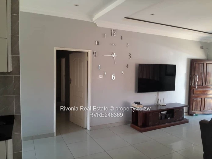 Modern 3-Bed Cluster Waterfalls Harare South — Borehole