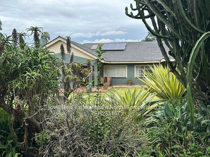 Available for sale in Greendale is a  4 bedroomed house with built-in cupboards, fitted cupboard