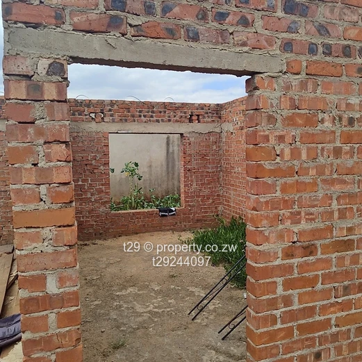 Ashdown park house for sale at roof/wall plate level