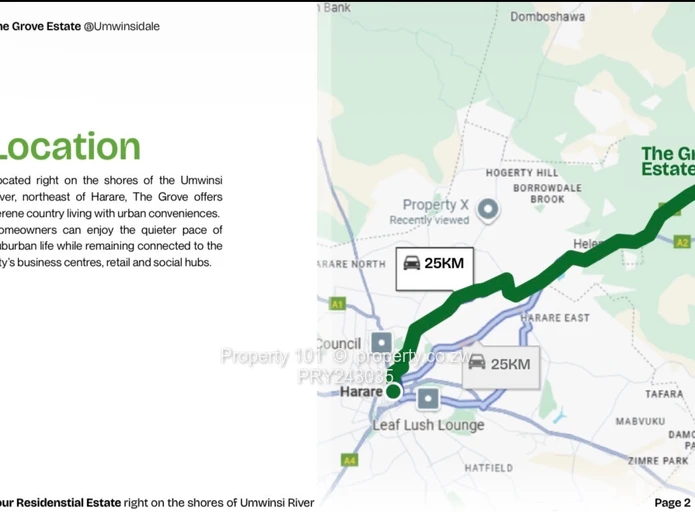 Sale~ The Grove|Boadering Umwinsadale $25,000  #HarareNorth
