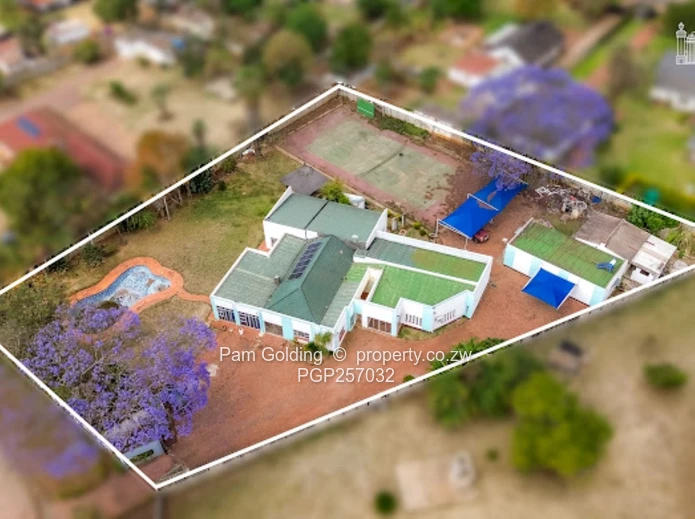 Belvedere 10-Bed Home — Pool, Tennis court Borehole & Solar (Sole Mandate)