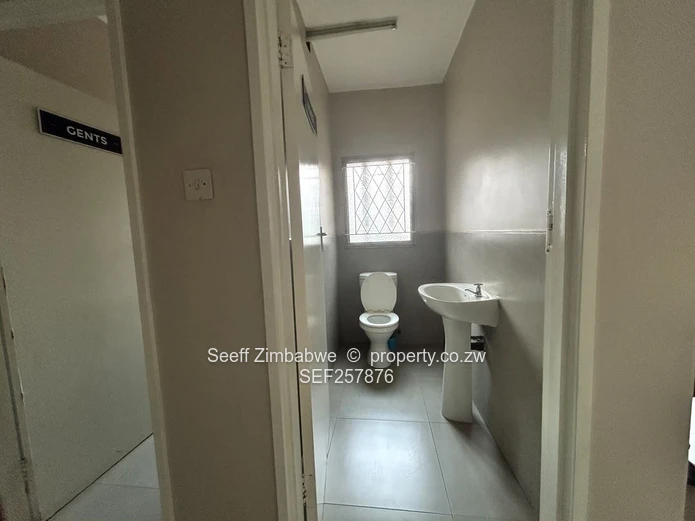 Secure 90m² Office  — Harare CBD